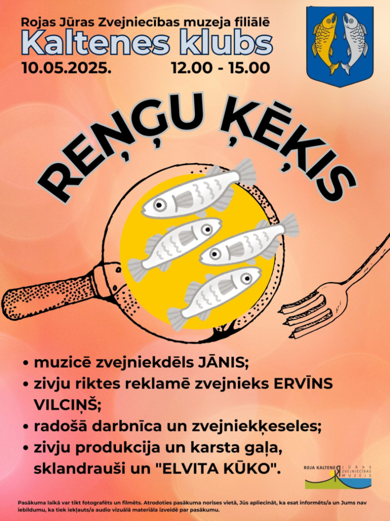 Reņģu ķēķis Kaltenē afiša