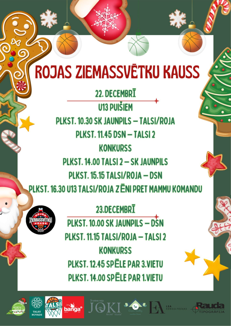 Rojas Ziemassvētku kausa afiša