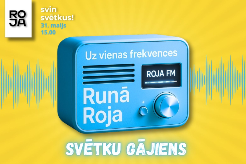 Roja svin svētkus afiša