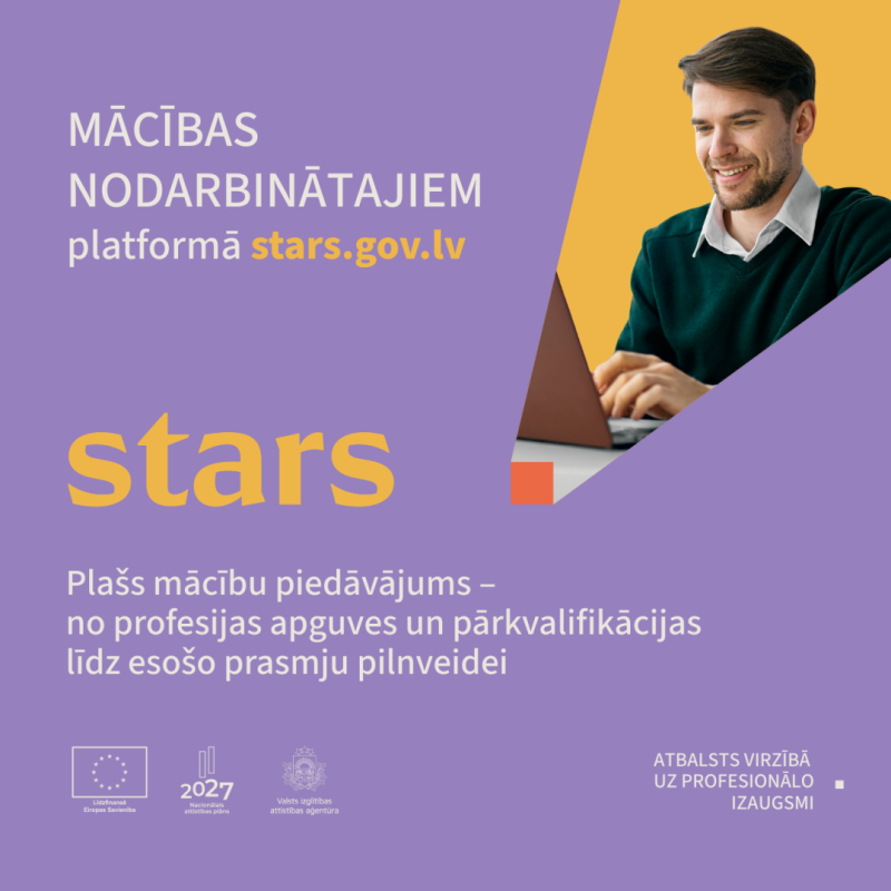 Mācības pieaugušajiem ar ES līdzfinansējumu – iespēja Talsu novada iedzīvotājiem