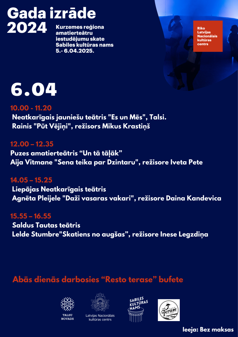 Gada izrāde Sabilē afiša