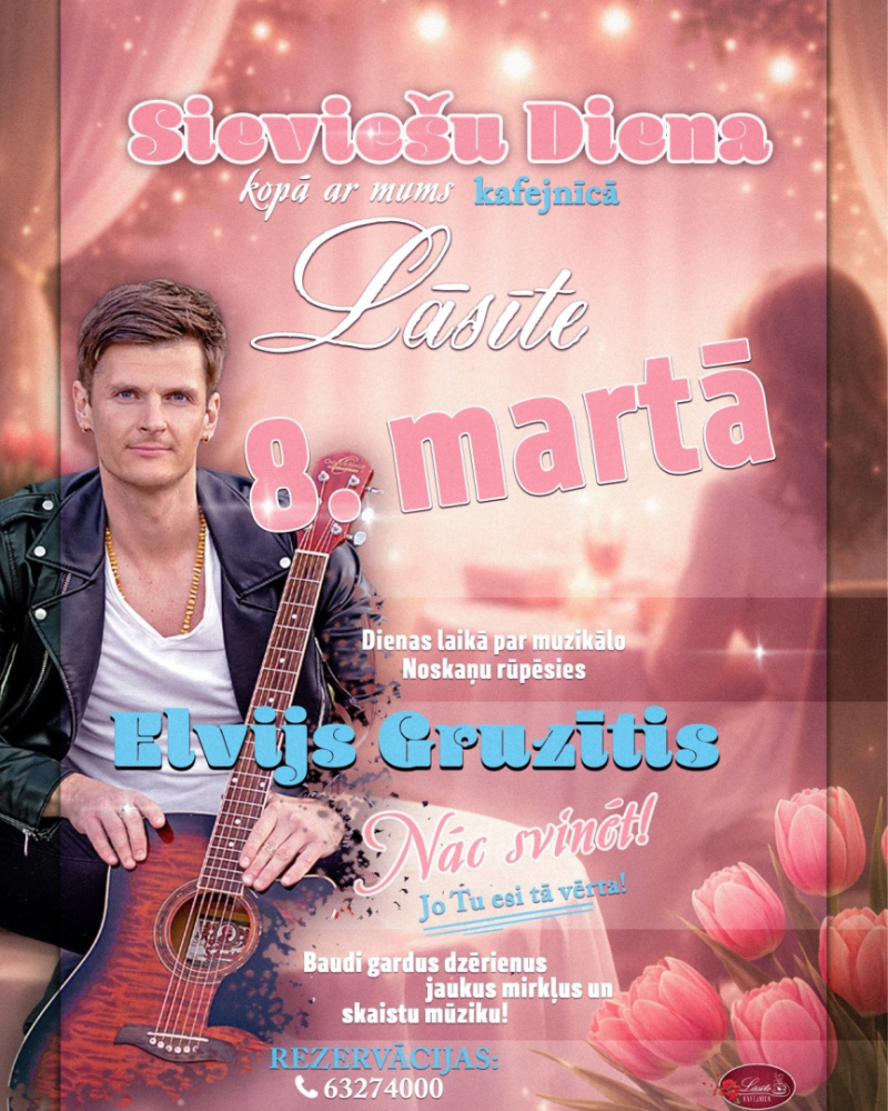 Sieviešu diena ar Elviju Gruzīti