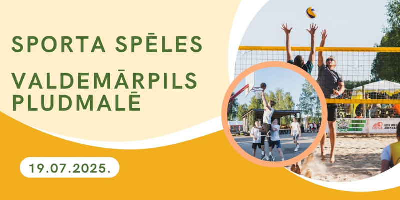 Sport spēles Valdemārpils pludmlē