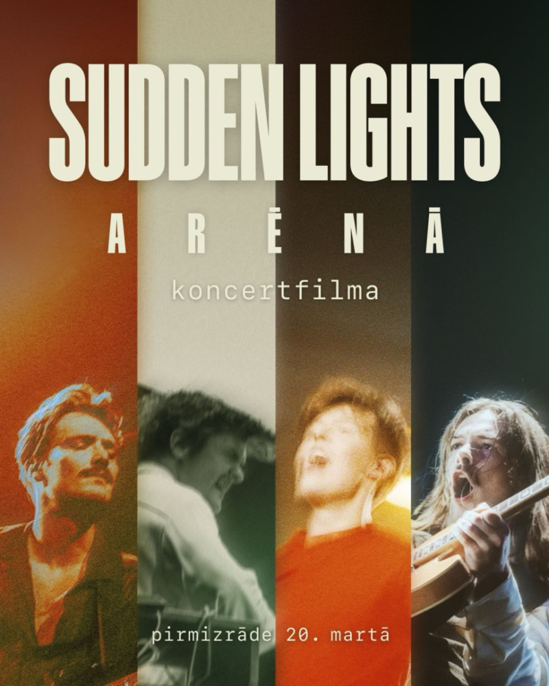 Sudden lights koncertfilmas afiša