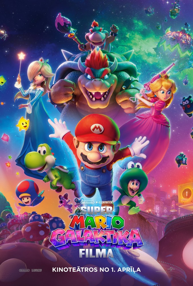 Super Mario Galaktika Filmas afiša
