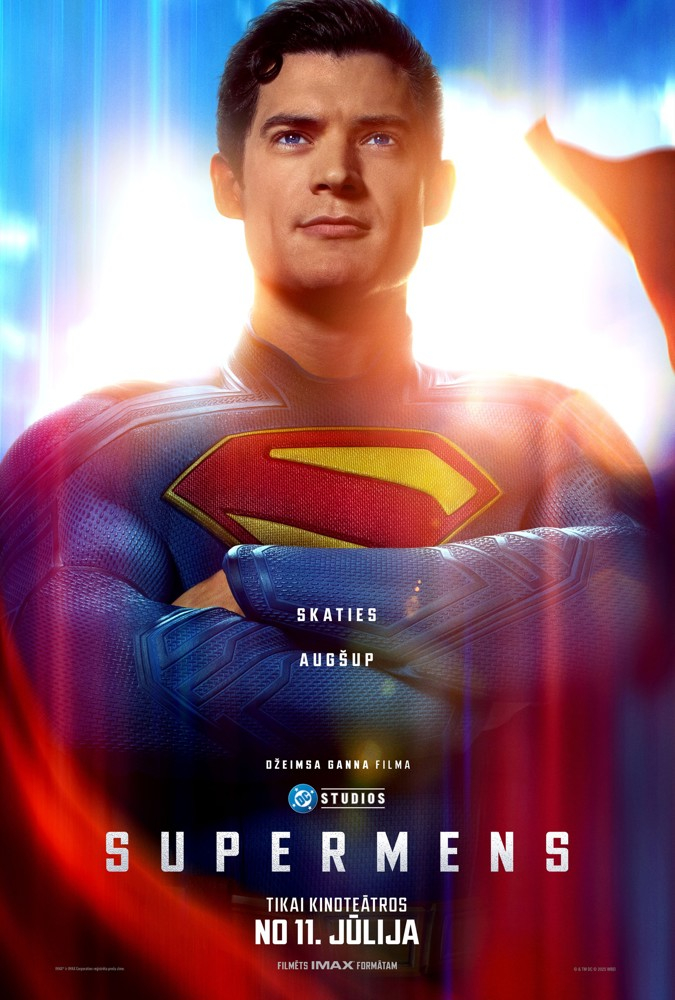 Kino afiša filmai Supermens