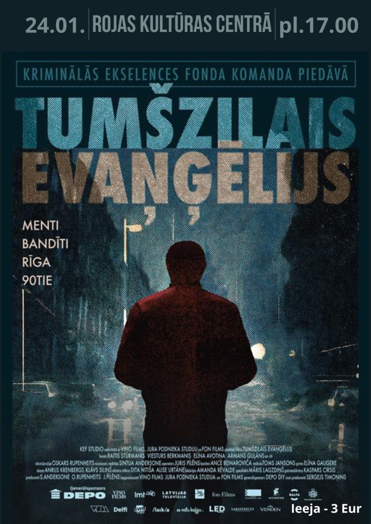 Kino afiša filmai Tumšzilais evanģēlijs
