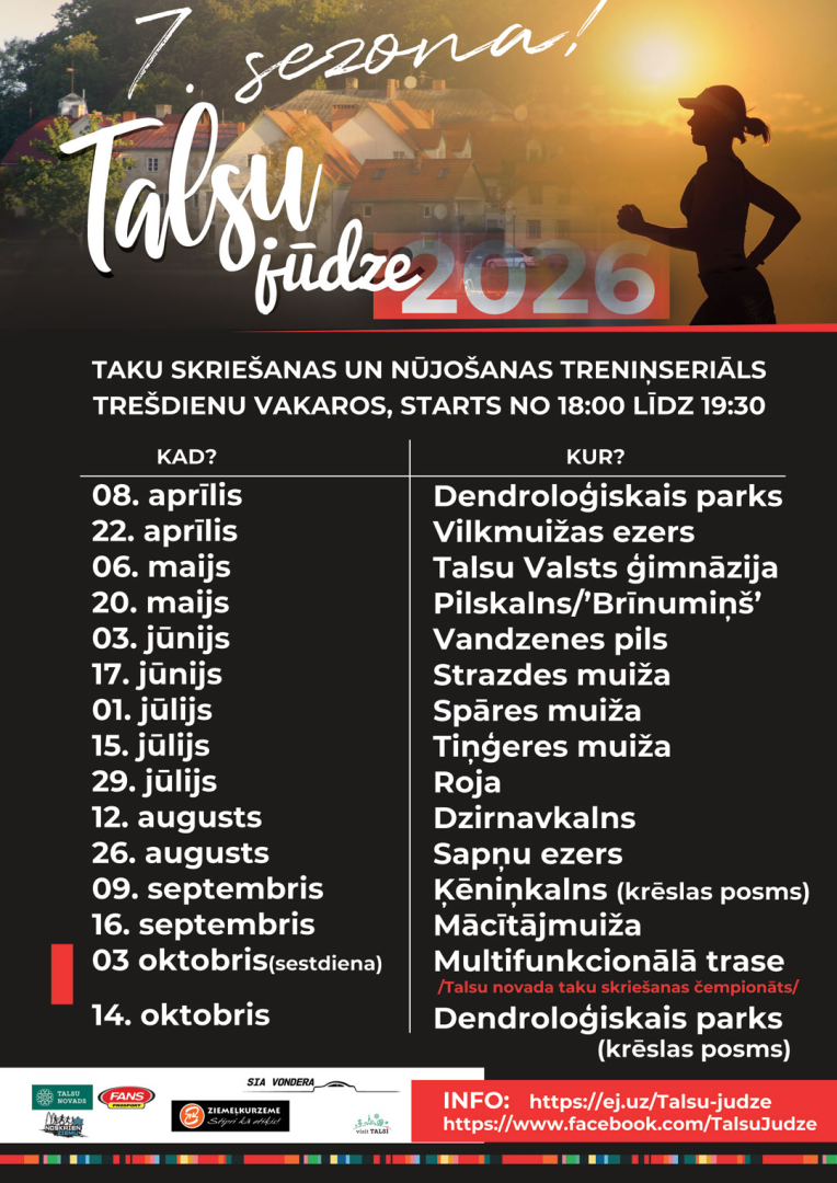 Talsu jūdzes 7. sezonas afiša