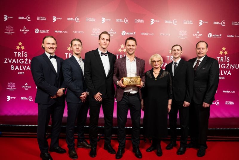 Talsu novada sportisti un treneris godināti „Trīs Zvaigžņu balvā 2025”