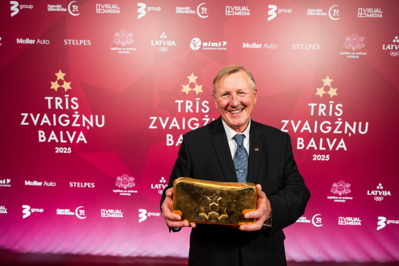 Talsu novada sportisti un treneris godināti „Trīs Zvaigžņu balvā 2025”