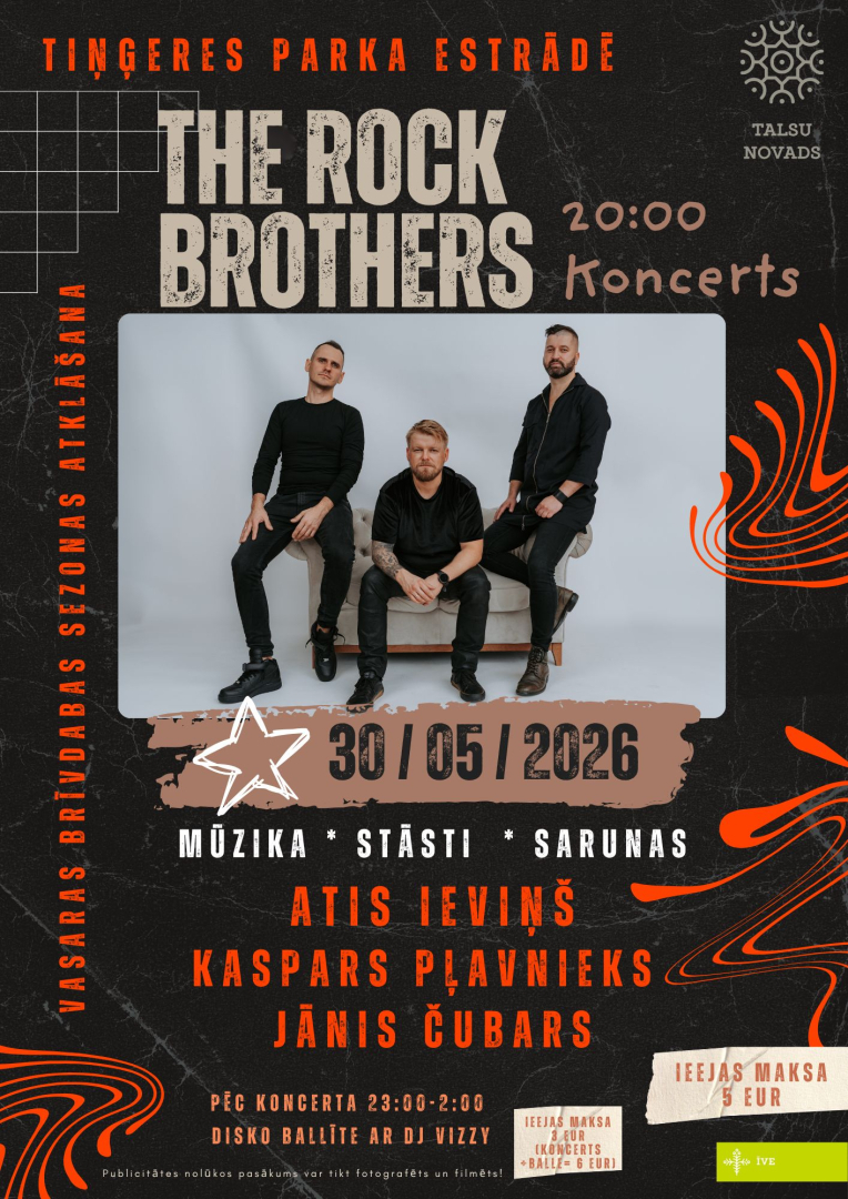 The Rock Brothers koncerta afiša