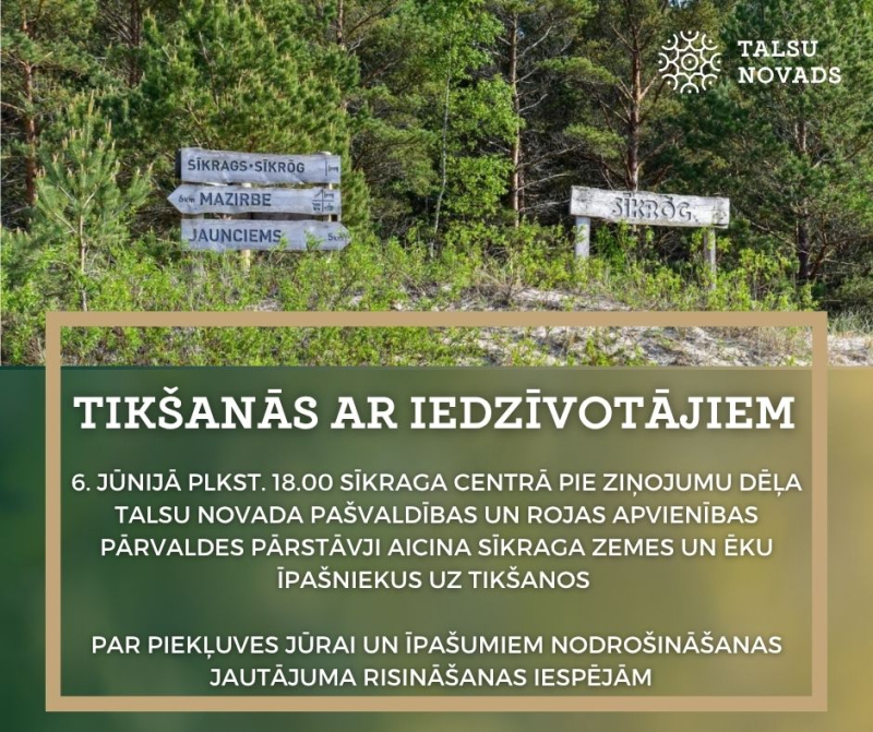 Tikšanās Sīkragā, uzsaukums