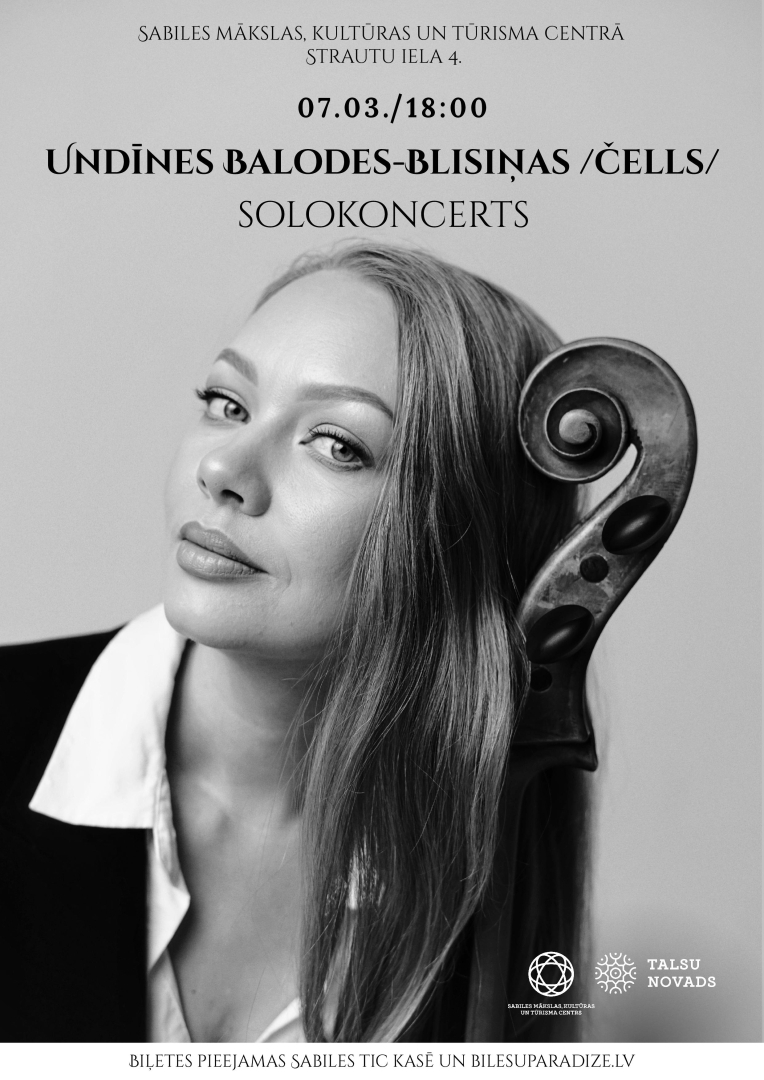 Undīnes Balodes-Blisiņas koncerta afiša