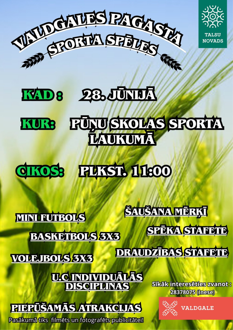 Valdgales pagasta sporta spēles