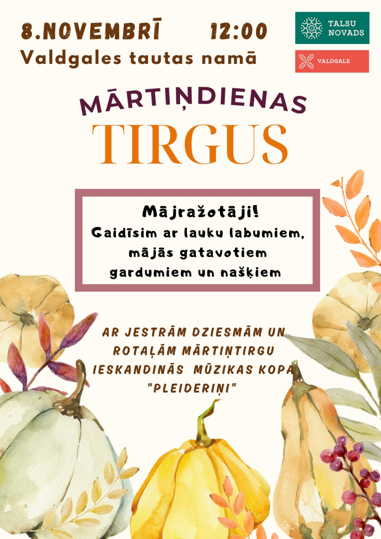 Mārtiņdienas tirgus afiša