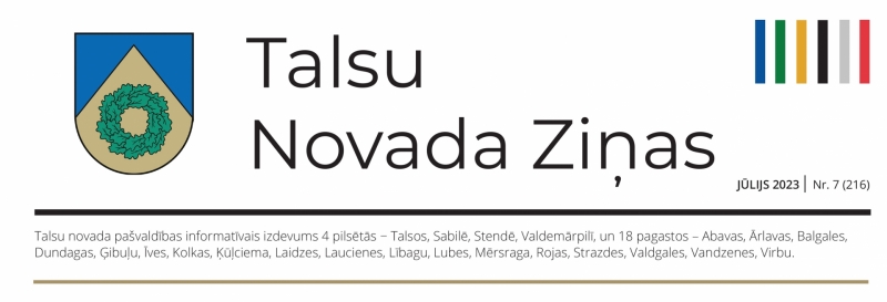 Talsu Novada Ziņas