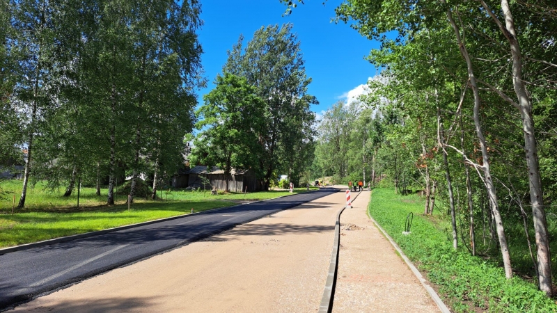 Būvdarbi jūlijā