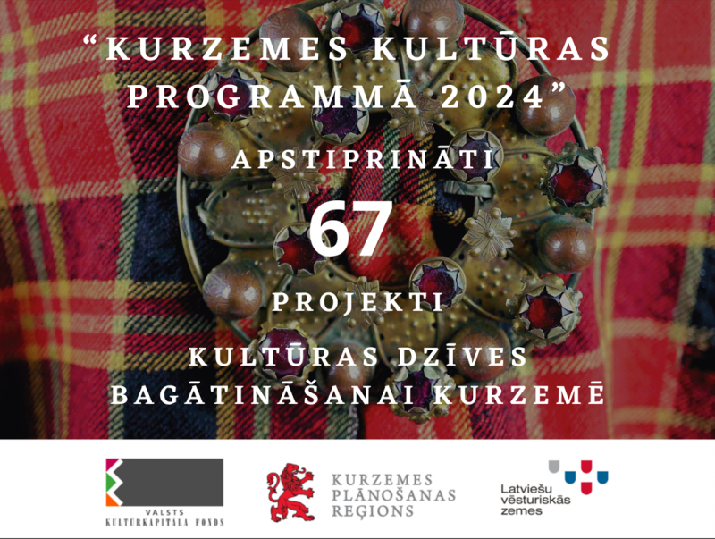 Projektu konkurss „Kurzemes kultūras programma 2024”