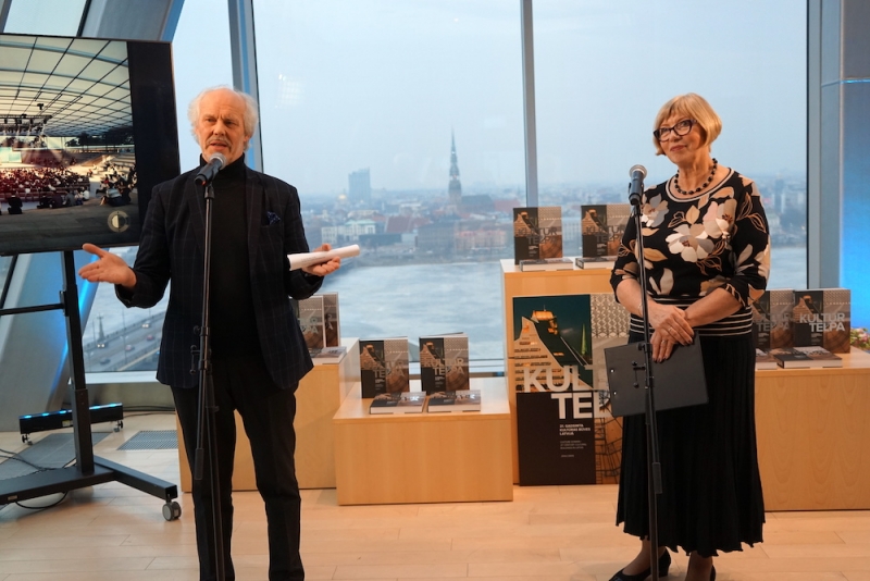 Grāmata „KULTŪRTELPA – 21. gadsimta kultūras būves Latvijā”