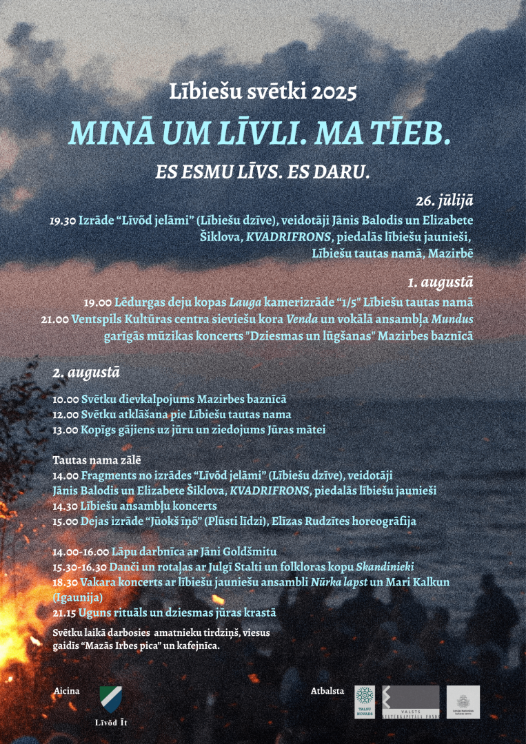 Lībiešu svētki Mazirbē 2025