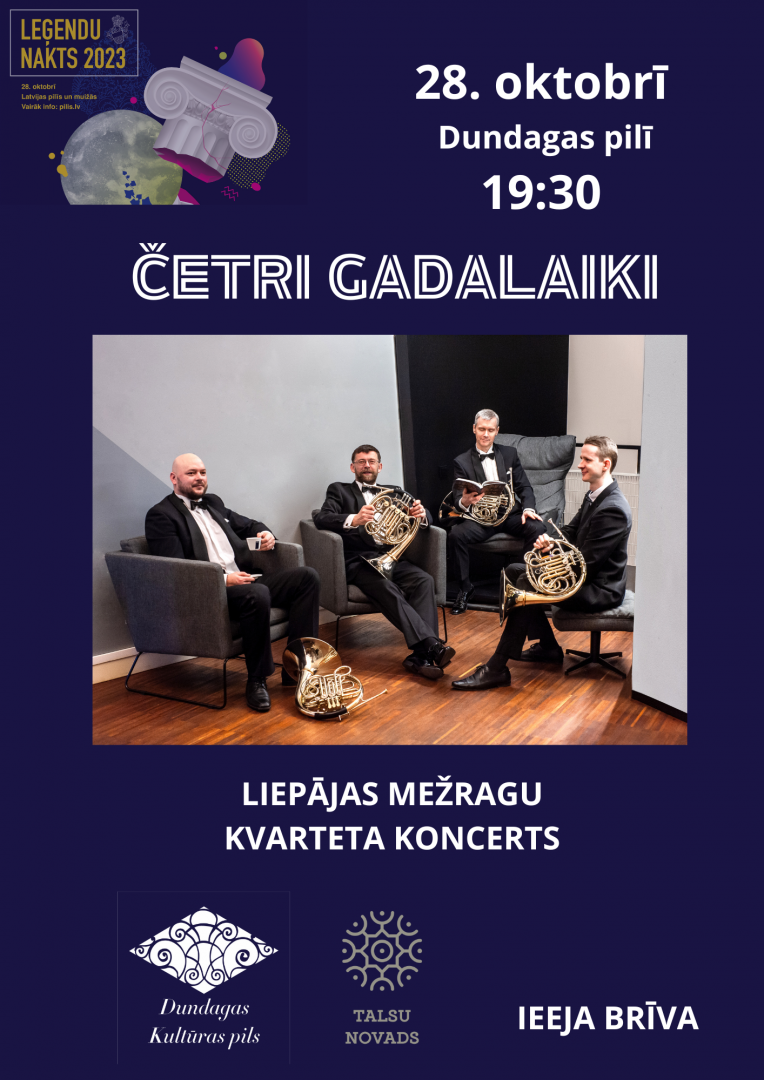 Liepājas mežragu kvarteta koncerts