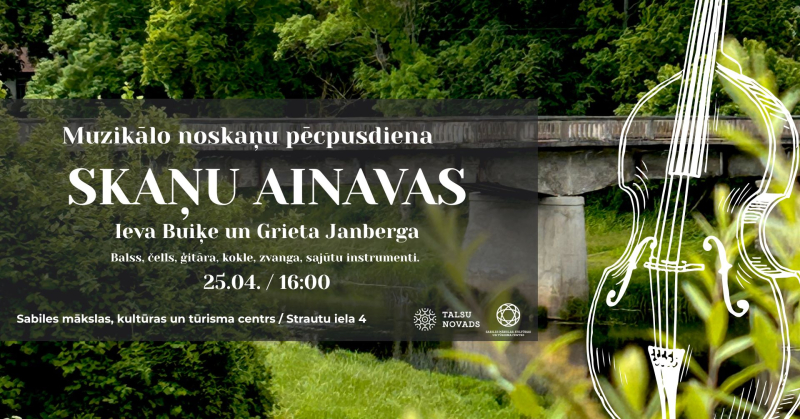 Muzikālo noskaņu pēcpusdienas afiša