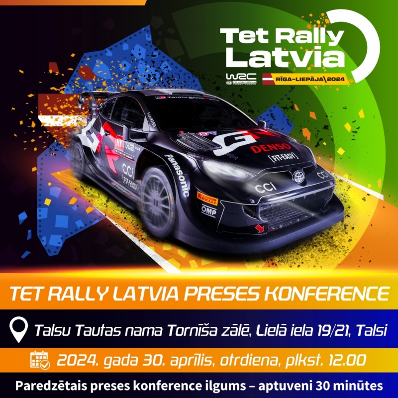 Rallija preses konference