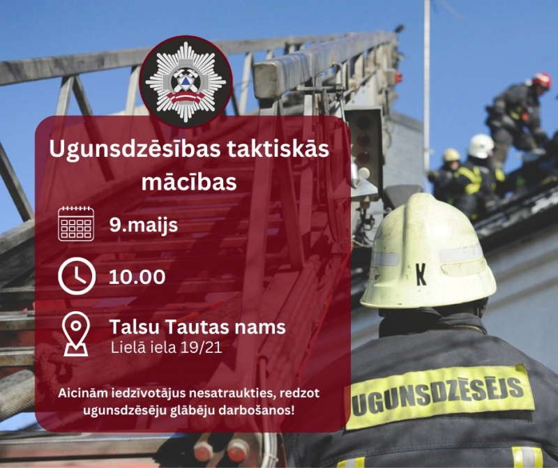 Ugunsdzēsēju taktiskās mācības