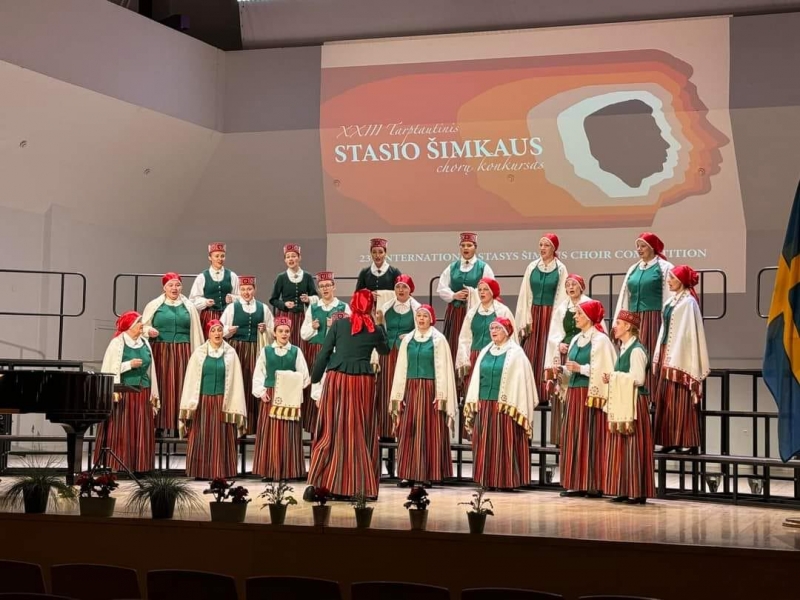 Sieviešu koris „Vaiva” ar lieliskiem panākumiem atgriežas no koru konkursa Klaipēdā