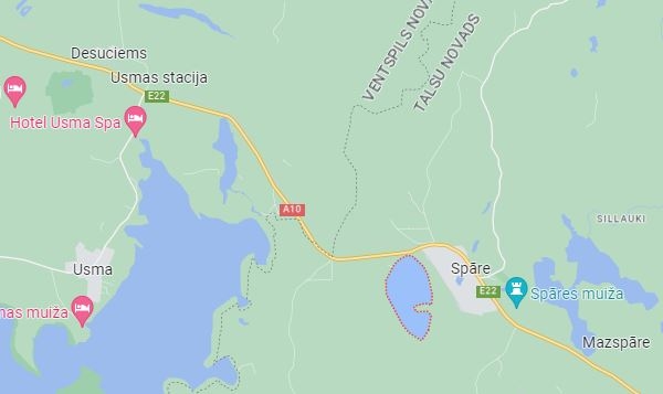 Usmas apkārtneskarte