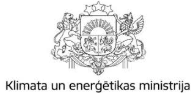 Klimata un enerģētikas ministrijas logo