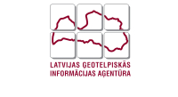 Latvijas Ģeotelpiskās informācijas aģentūra logo 