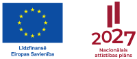 Eiropas Savienība. Nacionālais attīstības plāns. Logo