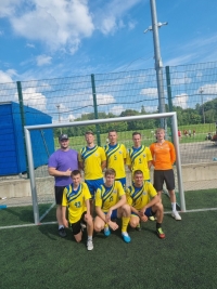 Talsu novada sporta spēļu 2023 vasaras posma dalībnieki uz pjedestāla