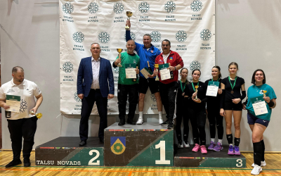 Noskaidroti Talsu novada pašvaldības Sporta spēļu 2025 uzvarētāji