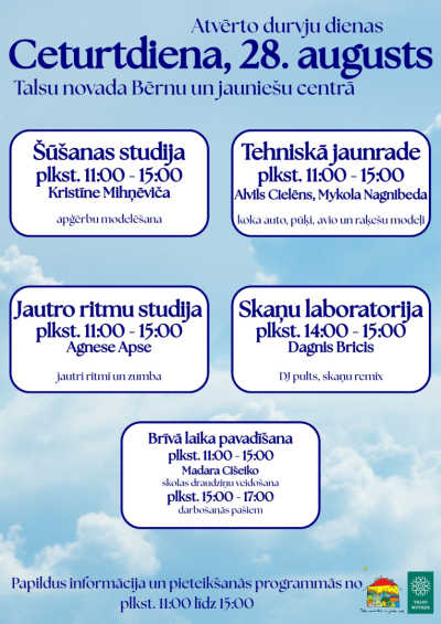 BJC atvērto durvju dienas 2025
