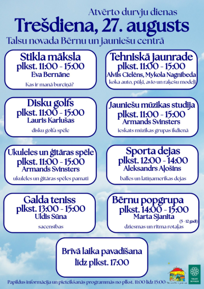 BJC atvērto durvju dienas 2025