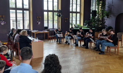 Talsu ģitārspēles studijai „N” 1. un 2. vieta konkursā „Es un mūzika” Rīgā