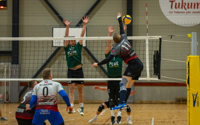 SK Laucienes volejbolisti triumfē Tukuma novada atklātajā čempionātā volejbolā