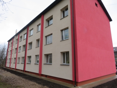 Ēka Bētiņu ielā 4, Talsos pēc renovācijas