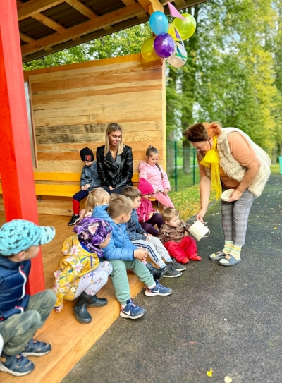 Dursupes bērnudārza nojume
