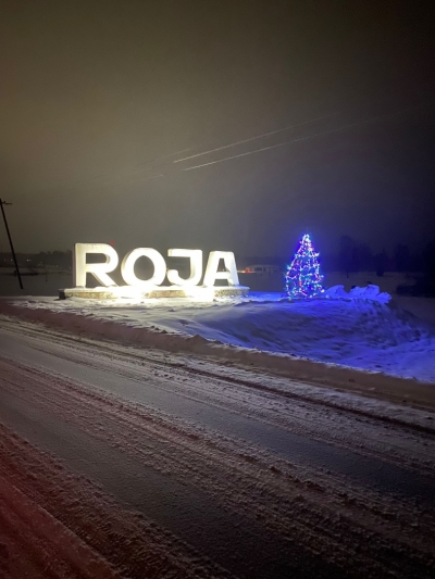 Svētku lampiņas Rojā