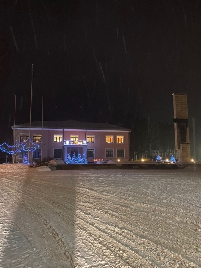 Svētku lampiņas Rojā