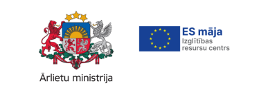 ĀM un ES mājas logo