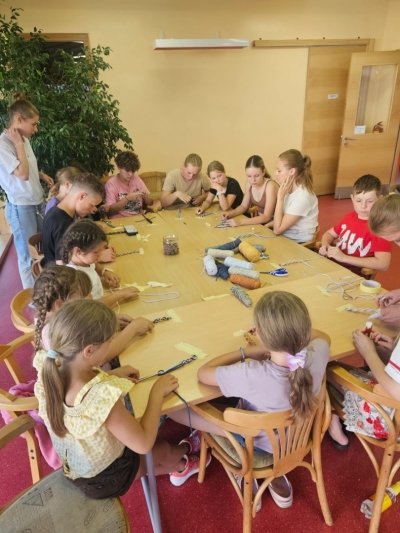 Nometne ukraiņu un latviešu bērniem