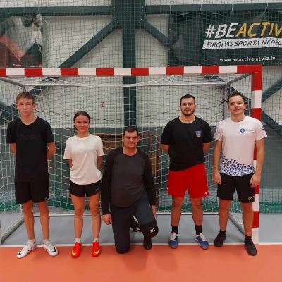 Mērsraga meistarsacīkšu telpu futbolā 4. posma uzvarētāji