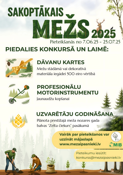 „Sakoptākais mežs” 