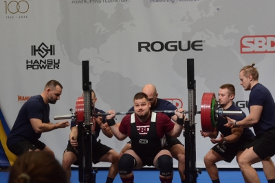 Edgars Tīfentāls Eiropas čempionātā spēka trīscīņā