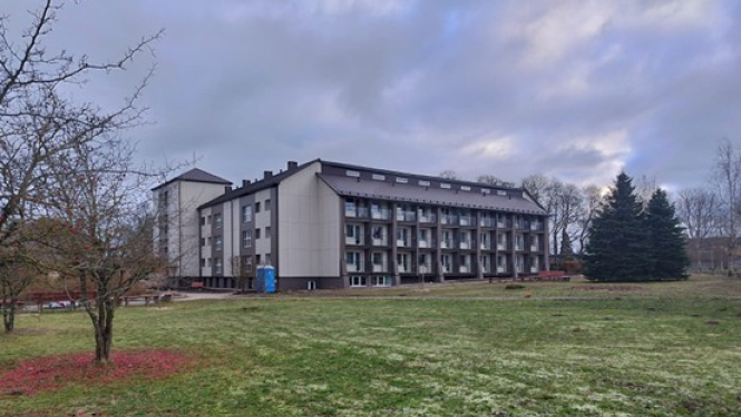 Īstenots projekts „Energoefektivitātes uzlabošana Talsu novada pašvaldības iestādes Pansionāts „Lauciene” ēkām” 