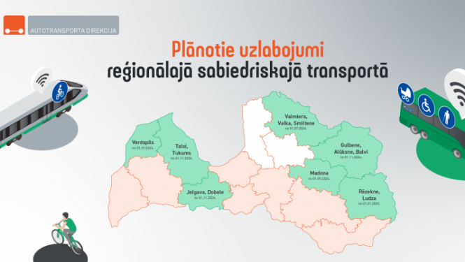 Latvijā pakāpeniski paaugstinās pakalpojuma sniegšanas kvalitātes prasības reģionālajam sabiedriskajam transportam